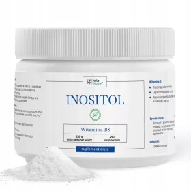   INOSITOL 100% u prahu 1000 mg Vitamin B8 250g - VEGAN, Hela Pharm®