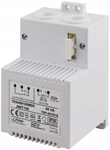 TRANSFORMATOR PULSAR AWT150 40VA/16V/18V