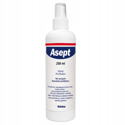 Asept tekućina za dezinfekciju kože u spreju 250 ml