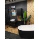 Crna keramička pločica IROC BLACK 120x60cm mat