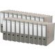 Optimized Name: Ofix Economy SG877 A4 registrator, sivi