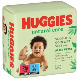  HUGGIES NAT CARE 2+1 HIDRATIZIRANI ŠAL 3X56KOM