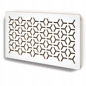 Poklopac radijatora, MDF ploča, 89 x 68 cm, bijela