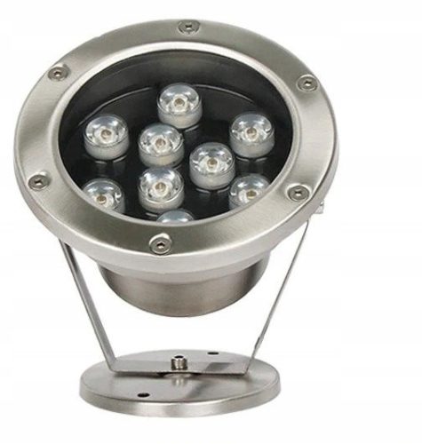 Lampa za bazen s fontanom LED 9W Crvena IP65 12V