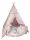 TIPI šator kućica WIGWAM 120x120 PEONIE PIWONIE