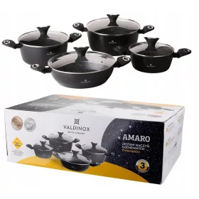 Valdinox Amaro set aluminijskih lonaca, 8 kom.