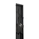 TUSON Premium Radijator Vješalica 280x1200 50 mm Crna