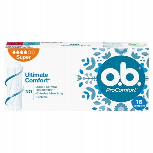OB ProComfort super tamponi za iznimnu udobnost i higijenu, 16 komada