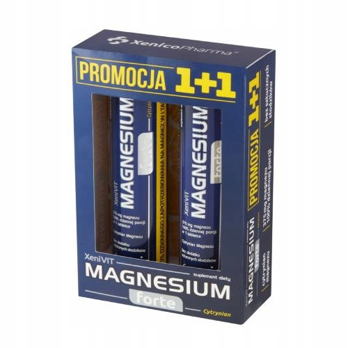 XeniVIT Magnezij Forte 1+1, 2x20 tableta mousse