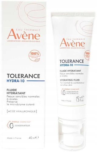 AVENE TOLERANCE HYDRA-10 Fluid za intenzivno hidrataciju 40 ml