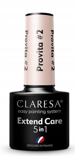 CLARESA NAIL CARE VITAMINSKA BAZA 5u1 PROVITA boja #2 5g