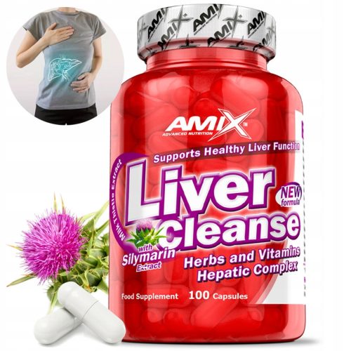 Amix Liver Cleanse - Kapsule za zaštitu i regeneraciju jetre