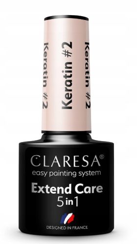 CLARESA KERATIN EXTEND CARE 5W1 BAZA HYBRYDOWA S KERATINOM #2