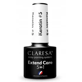   CLARESA KERATIN EXTEND CARE 5W1 HIBRIDNA BAZA S KERATINOM CLEAR #5