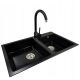SOFI sudoper s dvije posude - MERCURY CW granit