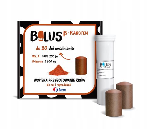  Bolus Beta-Carotene 8 komada za estrus, reprodukciju, jajnike