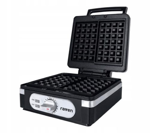  RAVEN EG004BX pekač za vafle 1400 W crni