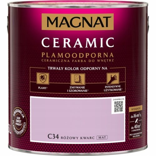 Magnat keramička boja 2,5 l C34 Pink Quartz mat