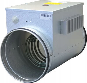 Električni grijač kanalski HAVACO ECH-125/12/1F 1.2kW