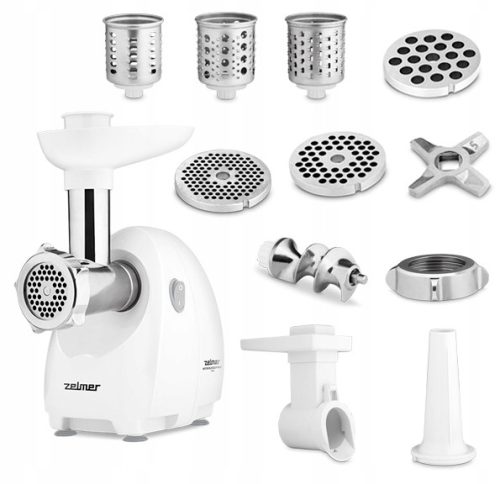  MAŠINA ZA MLJEVENJE MESA ZELMER STROJ + REZALKA 1900W 2,5 KG/MIN