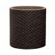  Keter Cilindrična posuda za cvijeće M 36 x 37,3 cm, smeđa plastika