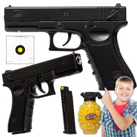   PIŠTOLJ S METALNOM KUGLOM GLOCK C7 FREE BALL GREEN IMITACIJA ORUŽJA