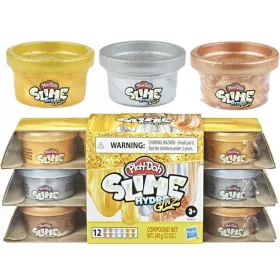 PLAY-DOH SLIME METALIC SLIME 12 KOM. E9434