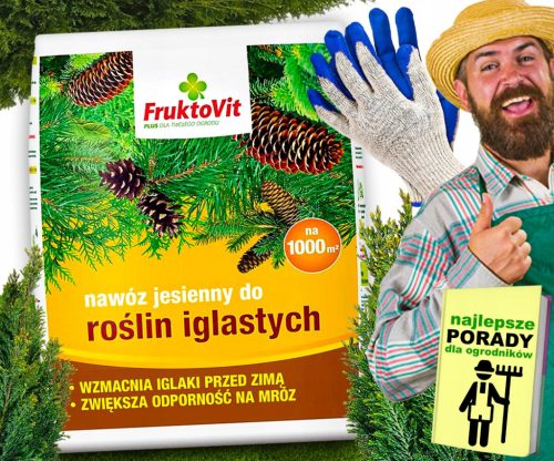 Najbolje Gnojivo za Četinjače Fruktovit ® 25kg - Otpornost i Brzi Rast