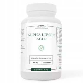   Alfa Lipoična Kiselina 600mg - Kapsule za Regulaciju Šećera i Detoksikaciju 120 komada