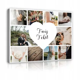 Fotografija na platnu zid spavaće sobe kuhinja kolaž 70x50