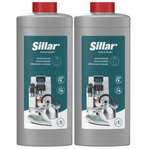 Univerzalno sredstvo za uklanjanje kamenca za aparat za kavu Sillar, 2 x 1 l