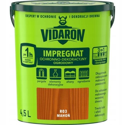  Vidaron Zaštitno-ukrasni vrt 4.5L mahagonij