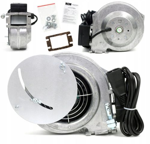 MPlusM 78205 Ventilator za Kotao s Klapkom i Przyslonom