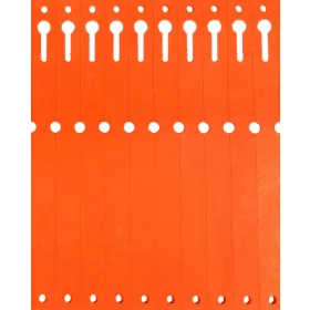  TYVEK ETIKETE 25,4x220 mm NABRISANE NARANČASTE