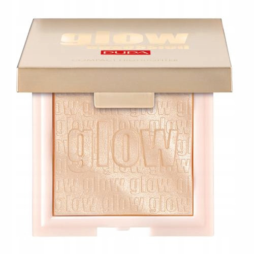 Pupa Glow Obsession Zlatni Rozświetljivač 100 Light Gold 6 g