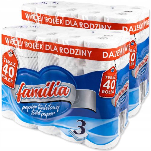 PAPIR ZA WC FAMILIA Bez Mirisa 80 Rolek