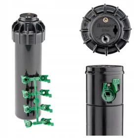    Rotacijska iskačuća prskalica SRM 4" (10 cm) HUNTER + MLAZNICE (4,0 do 9,4 m)