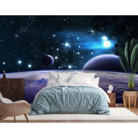 FOTO TAPETE netkani materijal planeti svemir 416x292