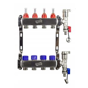 Goshe Inox Razdjelnik s 4 Kruga