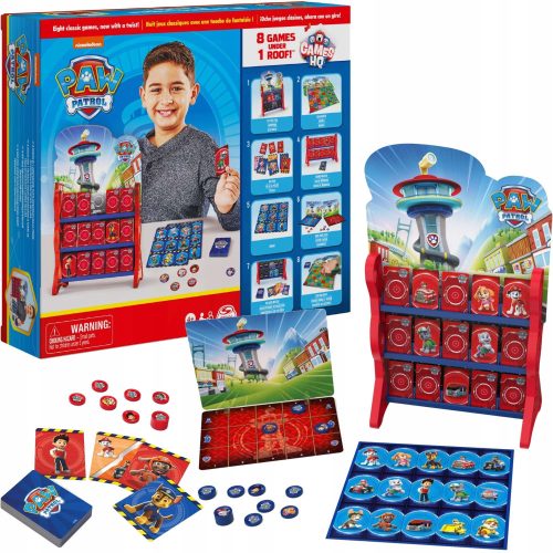 Psi Patrol Set 8 društvenih igara Memo Bingo