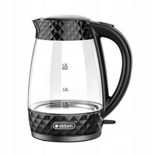  Eldom C480C kuhalo za vodu 2200 W 1,7 l crno