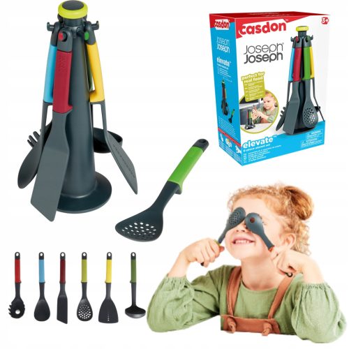 KUHINJSKI PRIBOR ROTIRAJUĆI SET 6 ELEM. JOSEPH JOSEPH CASDON