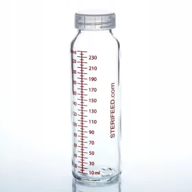 Staklena bočica za hranjenje beba 240 ml 3x