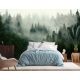 FOTO TAPETA FIZEL ZA DNEVNI BORAVAK MISTY MOUNTAINS 330x230