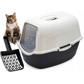   VELIKA KUĆICA ZA MAČJE S FILTEROM I LOPATICOM ZA ČIŠĆENJE PISMO