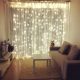 Kreativna Girlanda Svatko za Zavjese 300 LED 3mx3m + USB + Daljinski Upravljač