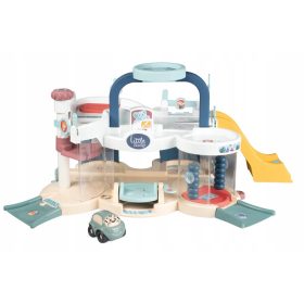 Moja prva garaža Smoby Vroom Planet sa autom