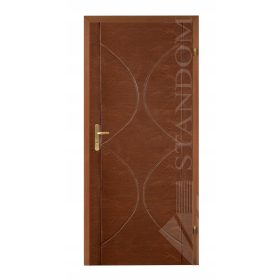 TAPECIRANJE VRATA POLUMJESEC - TREŠNJA 80/90cm