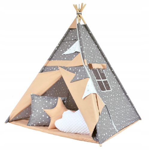 Dječji šator Dreamland Tipi za igru + set jastuka