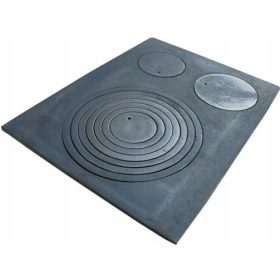   ELJEZNA PLOČA ZA KUHANJE S 3 RUPE "POZNAŃ VELIKA" 68x53cm